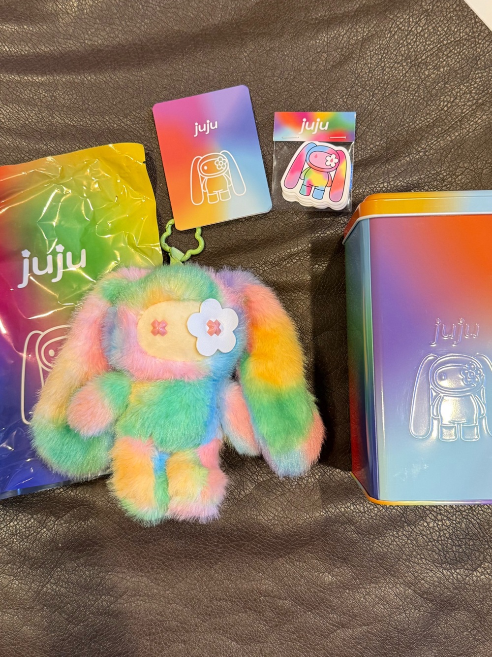 🌈 CJ Hendry Rainbow Juju Pammy Pendant Plush * NIB *